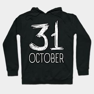 October 31 T-Shirt For Women and Men, Fall Shirt, October Merch, Soft Unisex Tee Shirt Hoodie